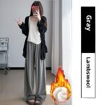 Loose Slim Straight Wide-leg Casual Pants - Image 8