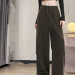 Overalls Women's Casual Loose Straight-leg Wide-leg Pants