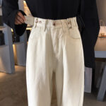 Jeans Wide-Leg Pants Straight-Leg Pants - Image 5