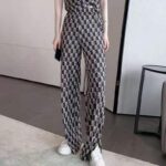 High-Waisted Straight Loose Wide-Leg Pants - Image 5