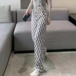 High-Waisted Straight Loose Wide-Leg Pants - Image 6