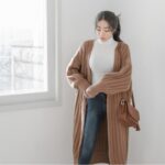 Lazy knit cardigan