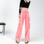 Overalls Women's Loose Straight Wide-leg Pants - Image 8