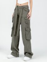 Overalls Women's Loose Straight Wide-leg Pants - Image 10
