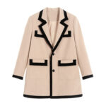 Stitching fashionable Street Blazer suit for women - Image 7