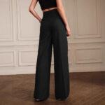 Leisure Commute Suit Pants Straight Wide Leg Pants - Image 2