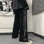 Straight slacks wide leg pants - Image 2