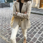 Retro plaid blazer - Image 5