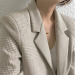 Retro plaid blazer - Image 10