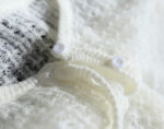 Mohair Crochet Hollow Knit Cardigan Sweater - Image 4