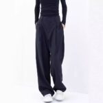 Design Drape Wide-leg Casual Pants Straight-leg Pants - Image 2