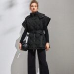 Pocket Hooded Oversized Women In Melanin Color