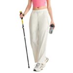 Side Striped Straight Wide-leg Pants - Image 5