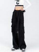 Overalls Women's Loose Straight Wide-leg Pants - Image 2
