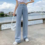 Loose Straight Leg Trousers Wide Leg Mopping Pants - Image 3