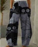 Women's Loose Casual Straight-leg Wide-leg Pants - Image 2