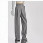 Design Drape Wide-leg Casual Pants Straight-leg Pants - Image 4