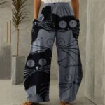 Women's Loose Casual Straight-leg Wide-leg Pants - Image 6