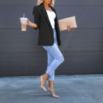 Womens Casual Blazers Open Front Long Sleeve Work Office Suit Jackets Blazer - Image 7