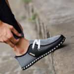 Men's Slip On Loafers Walking Shoes Breathable Casual Sneakers - Image 10