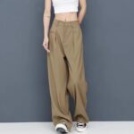 Design Drape Wide-leg Casual Pants Straight-leg Pants - Image 9